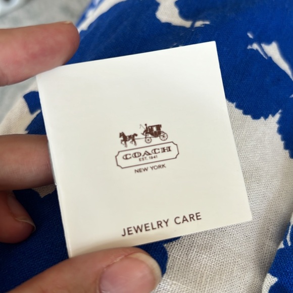 Coach moonstone bangle bracelet - Picture 8 of 9